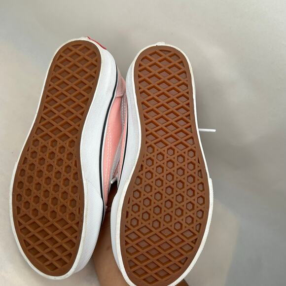 Vans Light Pink Skater Size 1 Kids Girls Shoes - Picture 5 of 6